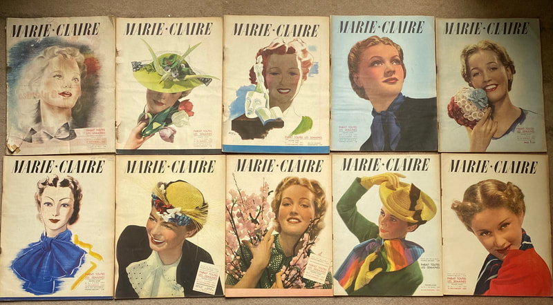 Marie Claire Magazines 1937-38